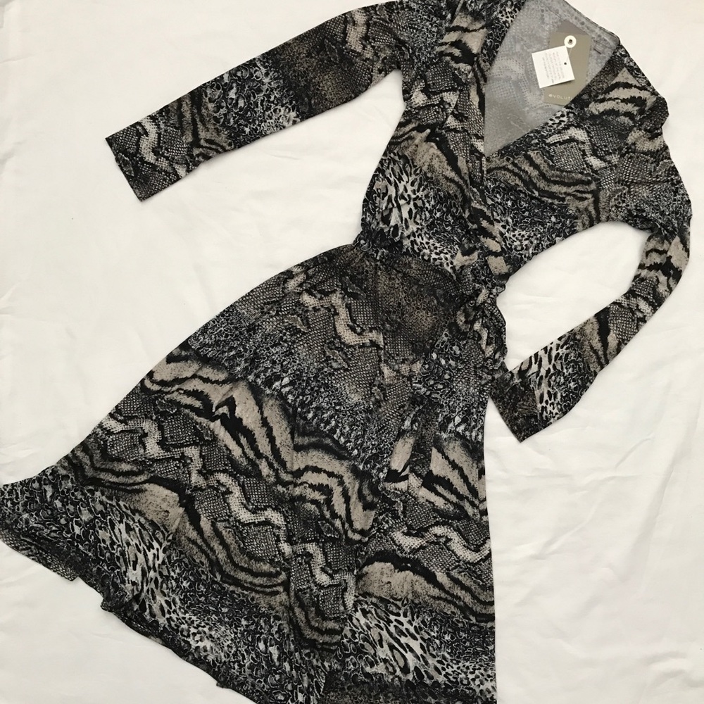 NWT Python Wrap Dress - Picture 6 of 6